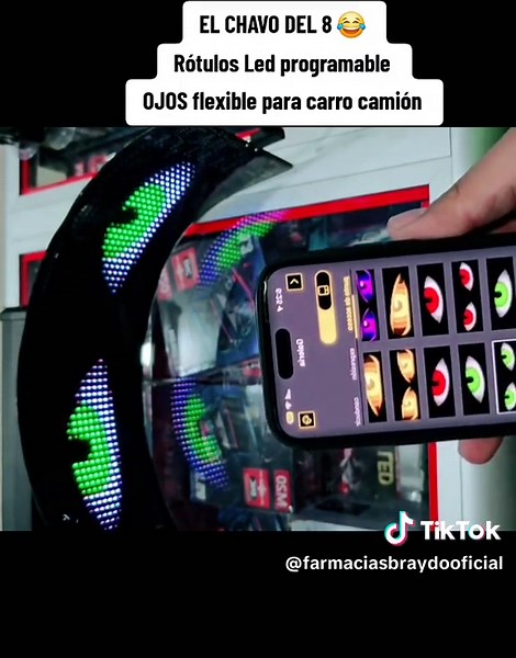 Rótulos Led Programables para Auto y Negocio