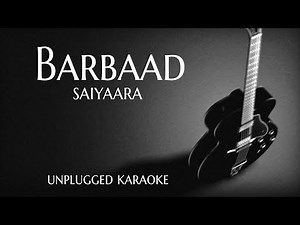 Barbaad Guitar Karaoke | Unplugged Karaoke | DarkSun Productions