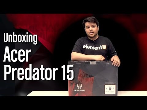 Unboxing gaming: Así es el ACER Predator 15