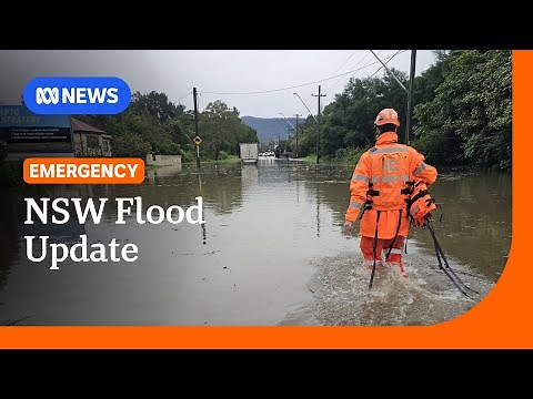IN FULL: NSW authorities deliver update on flooding across the state | ABC NEWS