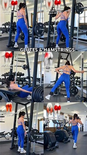 Glutes & Hamstrings Routine 🔥