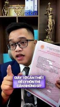 What Documents Are Needed for a Divorce? | Lawyer Quan