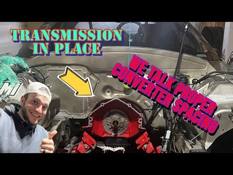 TH400 INSTALL AND HOW TO CHECK FOR PROPER CONVERTER SPACING