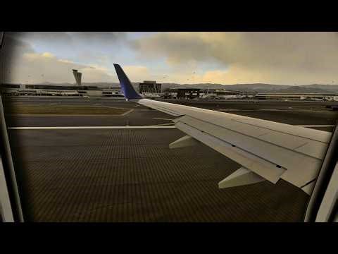 Landing at San Francisco Intl. (KSFO) in Delta Airlines SkyTeam Livery 737-700