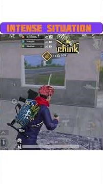 bgmi intense Situation clutch ☠️may I survive ?😔