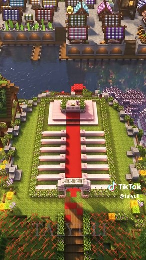 Minecraft Wedding Venue Build & Tutorial | Cherry Blossom Theme