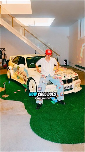 Crazy Painted BMW E36 GTR