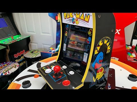 PAC-MAN Arcade1up 5-Game Countercade FULL REVIEW!