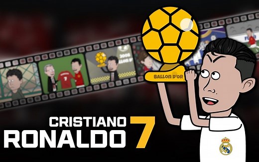 动画描述C罗欧洲职业生涯