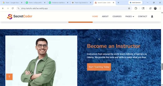 Sofiya_writing: I will build responsive website using react HTML CSS javascript for $80 on fiverr.com