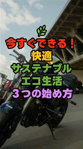 🌿今すぐできる！快適サステナブルエコ生活３つの始め方