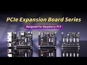 Waveshare Raspberry pi 5 pcie hats#waveshare #raspberrypi5 #raspberrypipcie