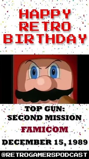 Happy Birthday to Top Gun: Second Mission on the Nintendo Famicom!