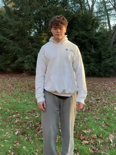 Gymnast performs backflip without swinging arms in Boston, USA