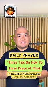 541K views · 44K reactions | Topic - "Three Tips to have Peace of...