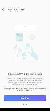 Panasonic Matter Certified AC Set Up Code written below Matter QR. #matteraircon #panasonicsmartac