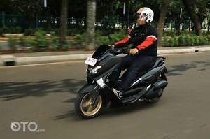 Test Ride Yamaha NMax 2018: Kelebihan dan Kekurangan Mengendarai NMax Shock Tabung