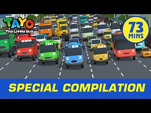 Meet Tayo's Car Friends (73 mins) l Tayo The Little Bus