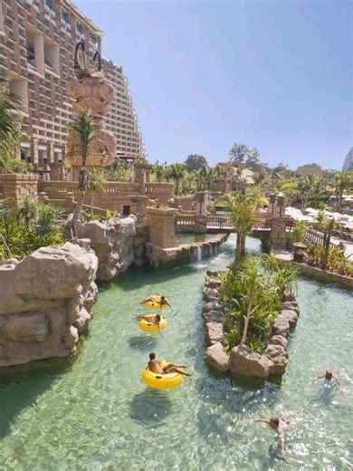 At Centara Grand Mirage Beach Resort Pattaya, family time turns into full-on adventure, from the massive waterpark to lazy rivers and slides that kids and parents secretly love. This is where memories are made (and naps come easy after all that fun ). #familytravel #thailandwithkids #waterparkvibes #travelwithkids #viutravel