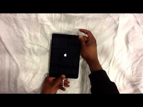 How to restore a password locked iPad Mini.