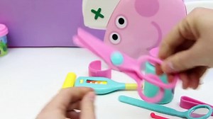 Peppa Pig Doctor Kit Play Doh Nurse Peppa Pig Medic Case Kit Médico de Doctora Peppa PlayD