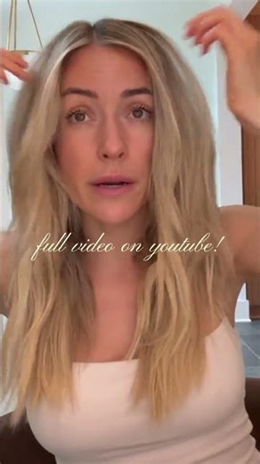 morning skincare routine with our founder watch now on our YouTube channel ⭐️ #kristincavallari