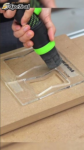 Bowtie inlay made easy with the SpeTool Inlay Kit! 🎀