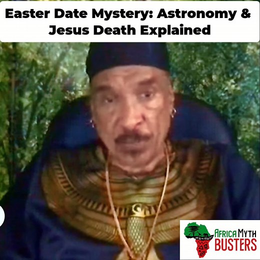 2.3K views · 44 reactions | Why does the date of Jesus' death change yearly? We explore the astronomical connection to Passover and the crucifixion. Uncover the mystery! Shop Here: https://annointedhands.website/ #Easter #Jesus #Passover #Astronomy #Christianity #Religion #Bible #Crucifixion #HolyWeek #Faith | Africa Myth Busters | Facebook
