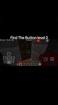 Find The Button level 2 #fyp #trending #minecraft #gameplay #minecraftshorts
