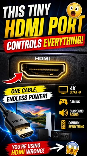 You’re Using HDMI WRONG! 🤯#hdmi #viral #computerports #hardware #reach #hdmi2