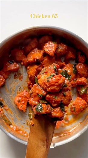 Chicken 65, a south indian classic - full recipe is on my blog