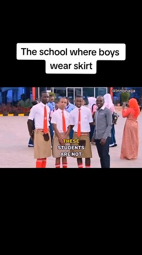 Meet the school is Uganda where boys and girls wears skirt #innonaija