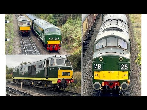 GCR Autumn Diesel Gala. BR Green Day. 4/9/25.