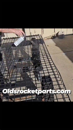 Oldsrocketparts.com doing the finishing touches to Oldsmobile high performance solid motor mounts. Olds Rocket Parts Gabbys Grills GodIsGood @highlight Oldsmobile Club Oldsmobile cutlass 442 hurst olds Xtreme Junior Castro Edelbrock Performance JEGS Performance Texas BBQ Chapter Seasoning Engine Masters Summit Racing Equipment Chevrolet Performance #oldsmobile #fabrication #Car #performance #oldsmobilecutlass | Junior Castro