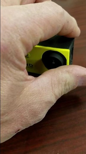 HD 1080P Camera stuck on Welcome screen