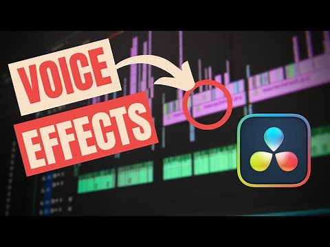 4 EASY Voice Effects Inside Davinci Resolve 19