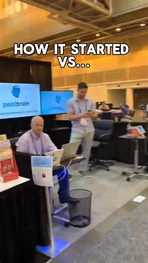 Pool Brain on Instagram: "Pool Brain just won "Best Booth" at The Pool & Spa Show! 🏆🎉 This video shows how it all started with our first booth... it didn't win any awards 😆 Come see us at the upcoming shows in San Antonio and Orlando! #PoolCompanySoftware #PoolServiceSoftware #PoolPros #PoolIndustry #PoolNation"