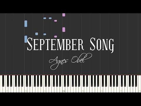 September Song - Agnes Obel (Piano Tutorial)