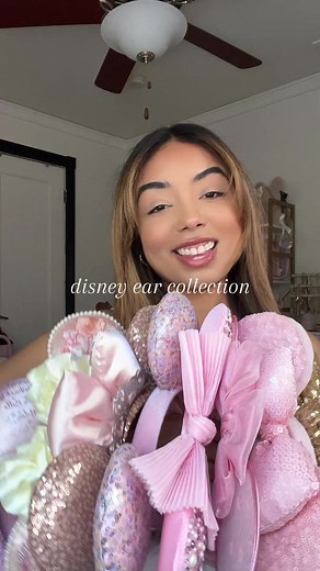 my disney ear collection one universal pair LMAO #disney #disneycollection #disneymerch #disneystyle