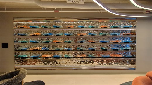 6.9K views · 97 reactions | Short peek at the new randomness generator wall in our Lisbon office. Will have more details on the blog soon. So, the waves in Portugal are now helping keep the Internet more secure. | Cloudflare | Facebook