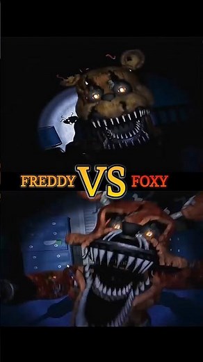 FREDDY vs FOXY 🔥 #fnaf #vs