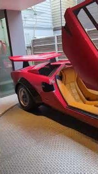 ウルフレプリカ、5ヶ月ぶりの帰還(自宅ガレージにて) #automobile #ウルフカウンタック#countach