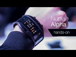 Nubia Alpha: Hands-on with a flexible smartwatch