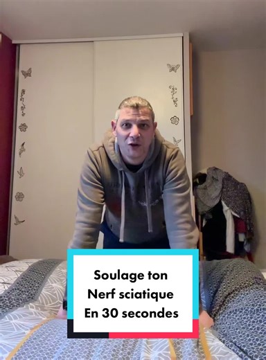 Soulage ton nerf sciatique en 30 secondes