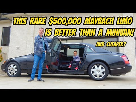 Buying a $500,000 Maybach 62 for OVER 90% OFF, and it's the PERFECT FAMILY CAR!