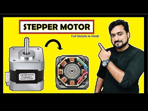 Stepper Motor Working | Stepper Motor Driver | stepper motor in hindi | Driving Mode of Stepper