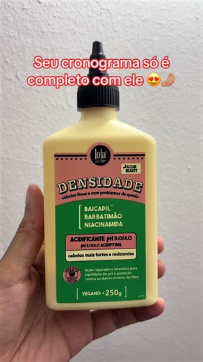 Creme acidificante Lolla. #lolla #acidificante #cabelo #cronograma