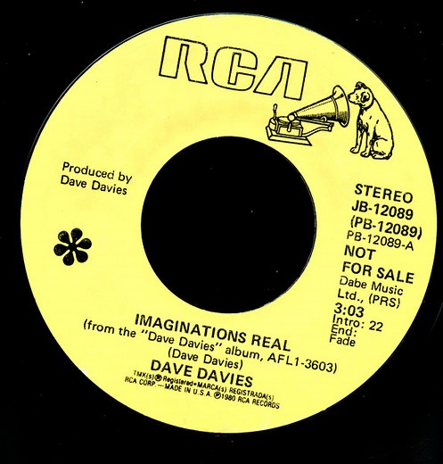 Dave Davies - Imaginations Real / Wild Man