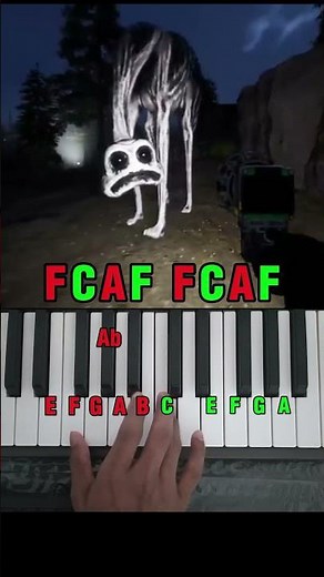 How to Play Zoonomaly Official Trailer Easy Piano Tutorial #shorts #zoonomaly #pianotutorial