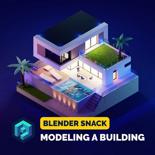Polygon Runway on Instagram: "Modeling a house in Blender . Follow @polygonrunway for more :) . If you want to learn 3D illustration, visit link in bio :) . . #lowpolyart #blender3d #polygonrunway #blenderrender #3ddiorama #lowpoly #lowpolyhouse #isometrichouse #3d #3dmodeling #3dartwork #3dmodel #3drender #3disometric #3dhouse #3darchitecture #summerhouse #3ddesign #blender3dsnack"